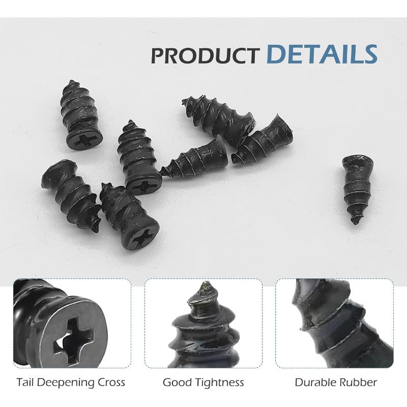 20/10 piezas Clavo de Reparación de Neumáticos al Vacío Tornillos para Pinchazos de Neumáticos Juego de Montaje para Motocicleta Reparaciones de Ruedas Tubeless Kit de Pinchazos Parches para Coche