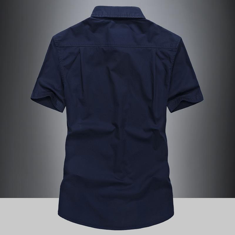 Camicia Estiva a Maniche Corte Uomo Giovane Slim Camicia Uomo Estiva Casual Giacca Abbigliamento Tendenza Comodo e Durevole Top da Uomo Tendenza Moda
