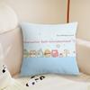 Kawaii SSumikko Gurashis Cushion Cover Pillow Case Plush Fabric Soft Double Sided Print Sofa Cushion Cover Throw Pillow Covers