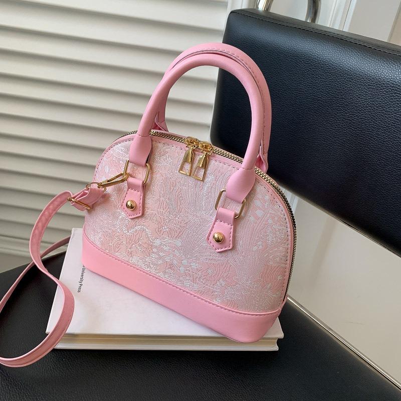 Today's fashion and simple handbags, summer women's gentle temperament, shoulder messenger bag, shell bag tide