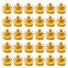 Small Resin Sakyamuni Figurines Decorative Ornament Mini Buddhas Statues Miniature Buddhas Sculptures Home Garden Decors
