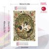 Beautiful calico cat Pattern  3pcs 100% Round Full Drill 5D DIY Diamond Painting Embroidery Cross Stitch Rhinestone Décor