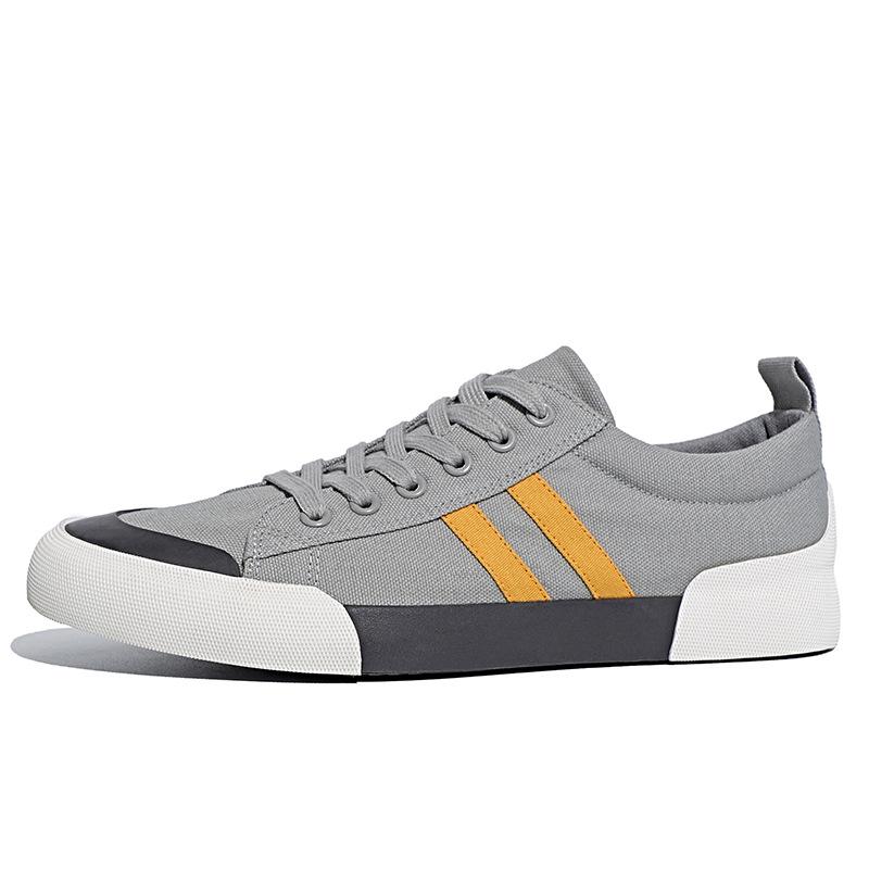 

Летняя новая дышащая парусиновая обувь молодежная модная мягкая и удобная классическая универсальная обувь для скейтборда трендовая мужская обувь 44