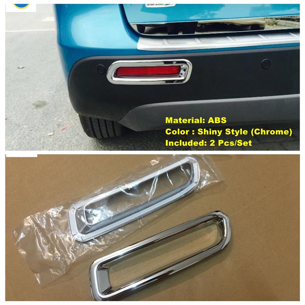 Аксессуары Передняя Фара + Задний Бампер Противотуманные Фары Лампы Декоративная Накладка Отделка Подходит Для Suzuki Vitara Escudo 2015 - 2018 Хром Снаружи Rear