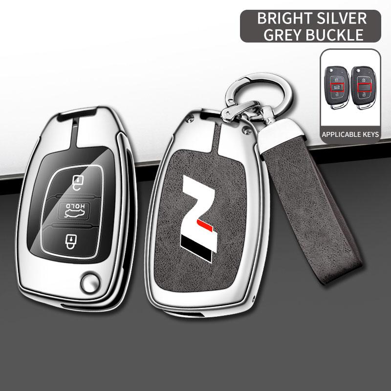 Copri Chiave Hyundai Moderno di Alta Gamma Adatto per Chiave Auto N LINE N IX35 IX25 Tucson Sonata Custodia per Chiave Auto Design Lussuoso Accessori per Veicoli