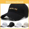 Guanlide Embroidery Letter Baseball Cap Outdoor Adjustable Sun Protection Hat