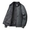 Jesień Nowa Kurtka Baseballowa dla Osób w Średnim i Młodym Wieku Męska Odzież Robocza Cargo Męska Kurtka na Zamek z Wieloma Kieszeniami Styl Podstawowy Odzież Męska