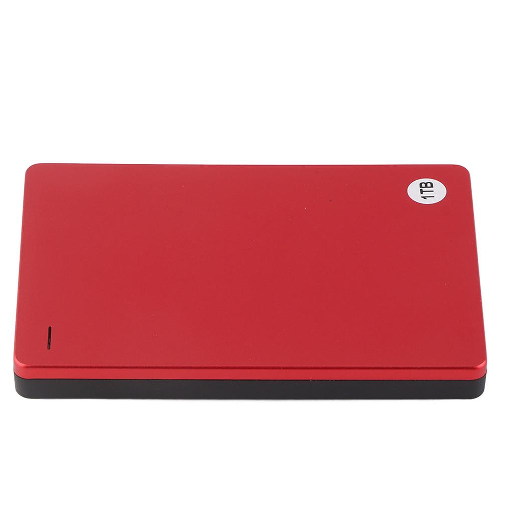 2.5in Red External HDD 6Gbps Transmission Portable External HDD Aluminum Alloy PCB USB3.0 Hard