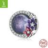 Wind S925 Silver Opal Bracelet Beaded, Retro Luxury Opal Diy Beads Loose Beads With