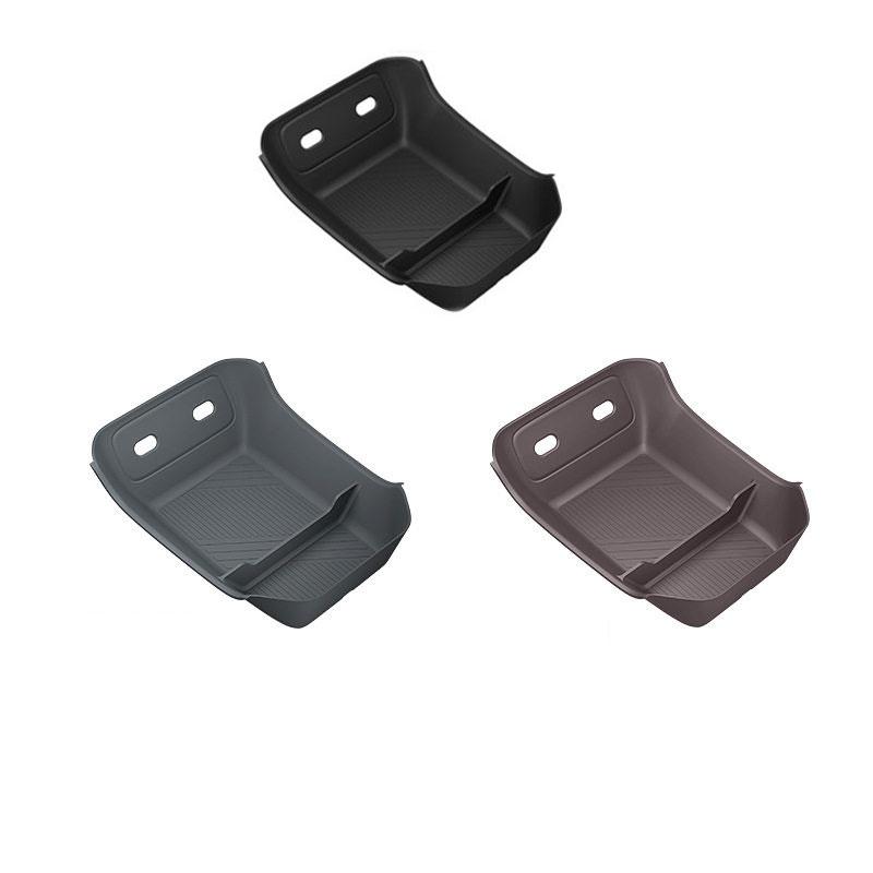 For Zeekr 7X 2026 Car Central Control Lower Level Organizer Storage Box Armrest Box Below Silicone Tray Car Interior Accessories