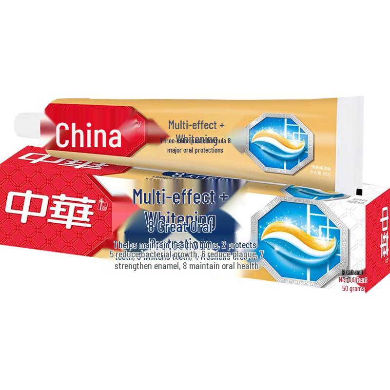 Zhonghua Multi-Effect Whitening Fresh Mint Toothpaste