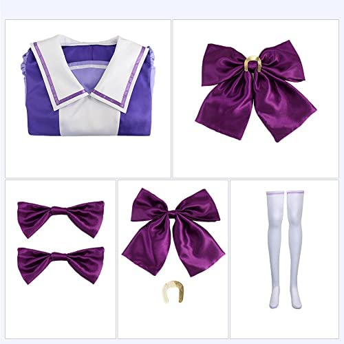 [Formemory] Cosplay Costume Tracen Academy Cosplay Outfit Summer Uniform One-Piece Dress Cosplay Tokai Teio Mejiro McQueen Cosplay Costume Halloween C