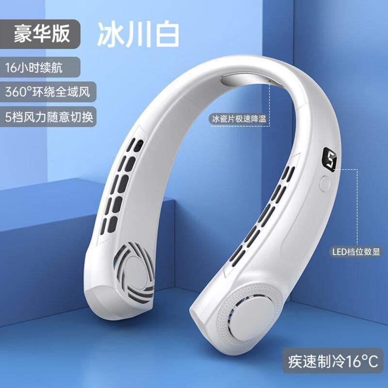 

Portable USB Leafless Neck Fan