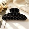 Cute Hair Clips for Daily Commuting Polka Dot Claw Clip Women, Lightweight Acrylic Non-Slip Jaw Clip, Half Tied Hairstyles Elegant Strong Hold