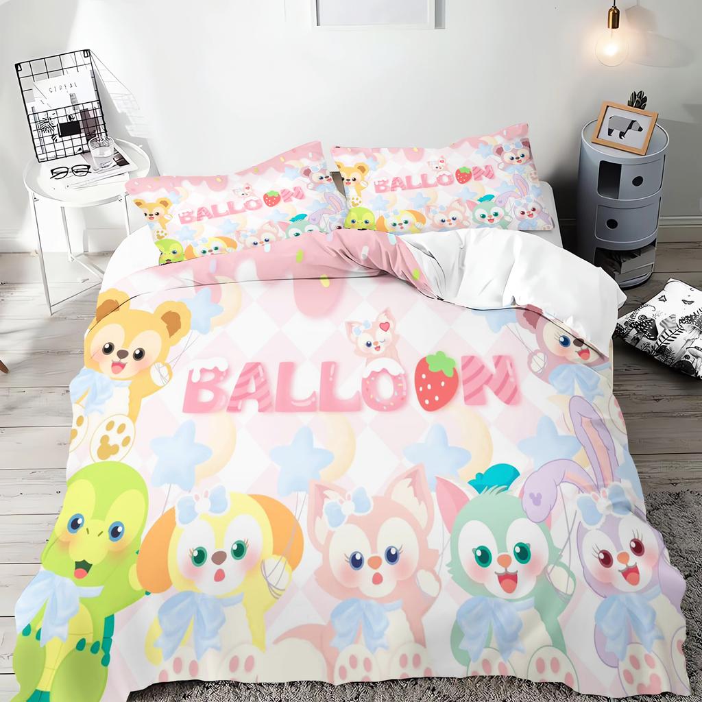 Duffy StellaLou 3-Piece 1 Quilt Cover One Piece Bedding Set Comforte Luxus Exquisite Birthday Gift 100% Polyester Home Decor
