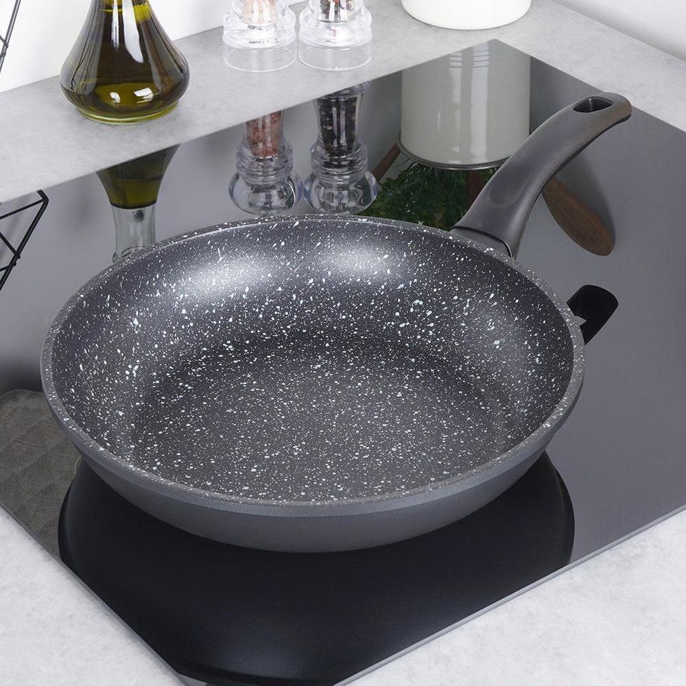 Patelnia Granitowa do Smażenia Duszenia Orion Grande 28 cm na Gaz Indukcje