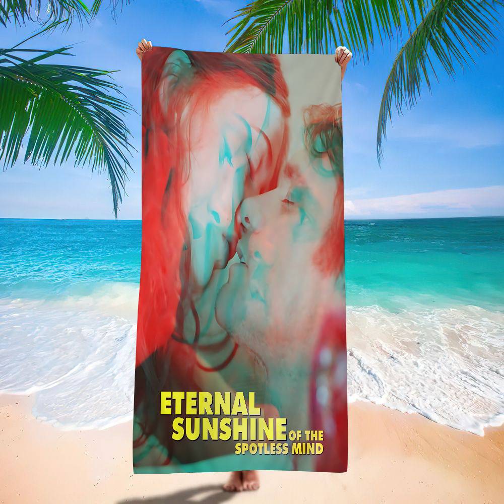 Eternal Sunshine Of The Spotless Mind Movie Bath Towel Microfiber Soft Water Absorbing Breathable For Kids Cartoon Beach Towel