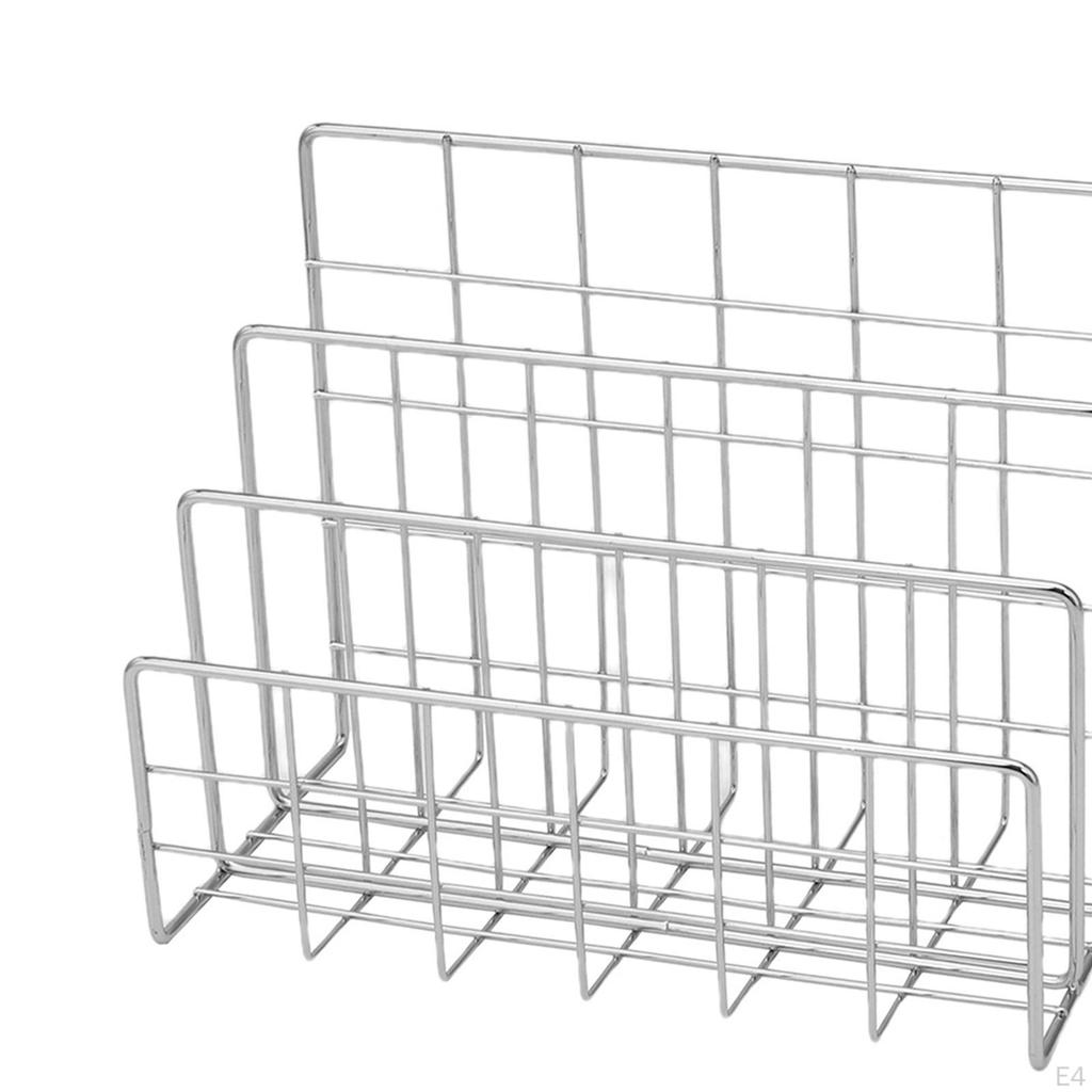 Compact Letter Organizer for Magazines And Newspapers On Desktop