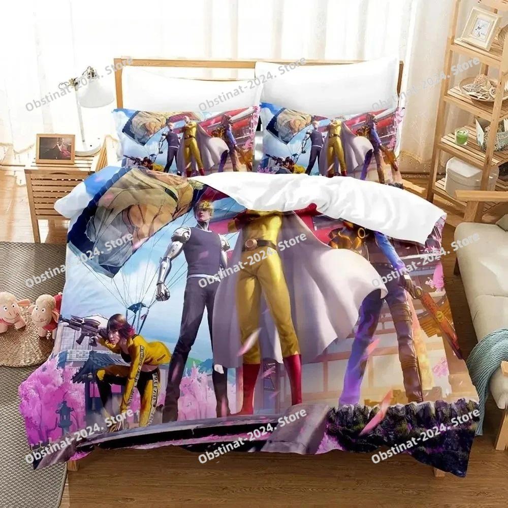 Krieger Spiel Garena Free Fire Bettwäsche Set Einzelbett Twin Full Queen King Size Bett Set Aldult Jungen Schlafzimmer Bettbezug Set