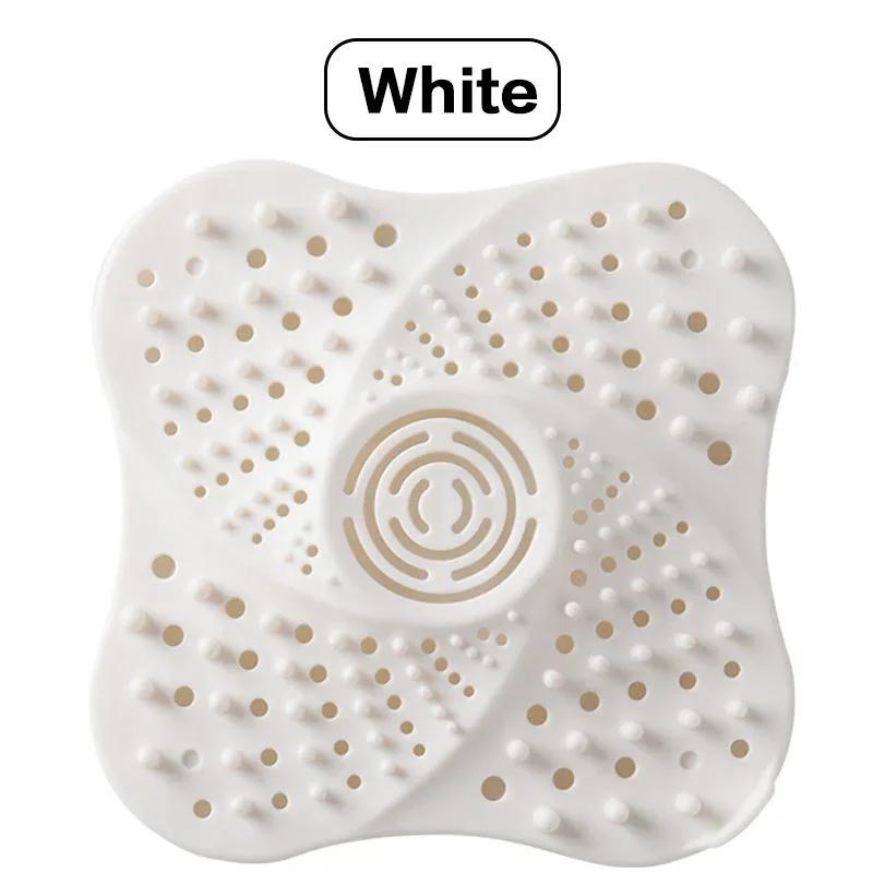 Bathroom Sink Drain Filter Cover Basin Outlet Plug Washable Reusable Floor Drain Protector