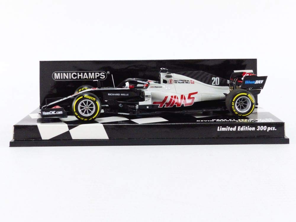 Minichamps scale Haas F1 Team 2020 F1 Launch Spec Magnussen 1/43 VF-20 #20 K. [Resin]