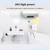 New EU Smart Plug 16A Power Monitor Smart Socket Remote Voice Control Timer Function Power Outlet Smart Home
