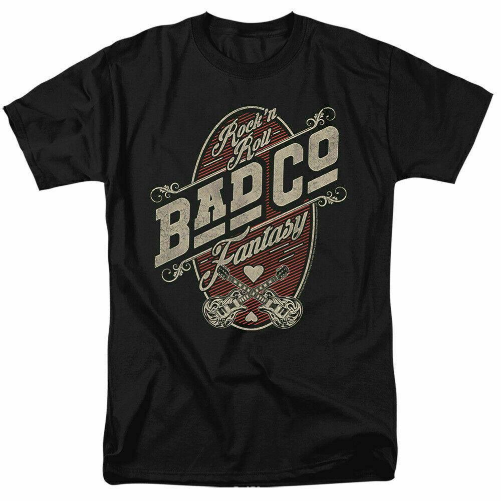 Bad Company Fantasy T Shirt Officially Licensed Rock Band Merchandise Black XL