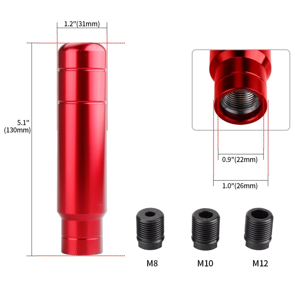 Car Shift Knob Head Aluminum Shift Knob Driving Car Interior DIY Car Enthusiasts Precise Shifting For Car Models
