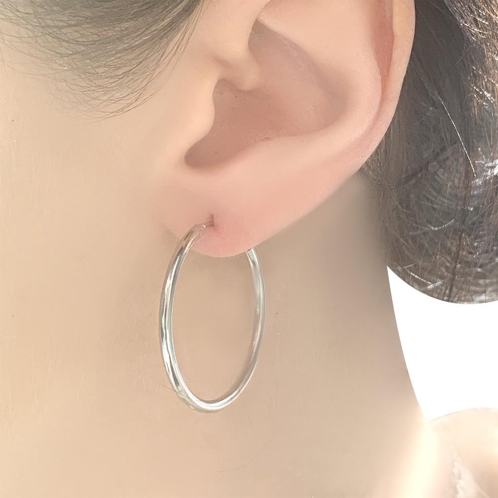 Silberohrringe ohne Steine (1993873)