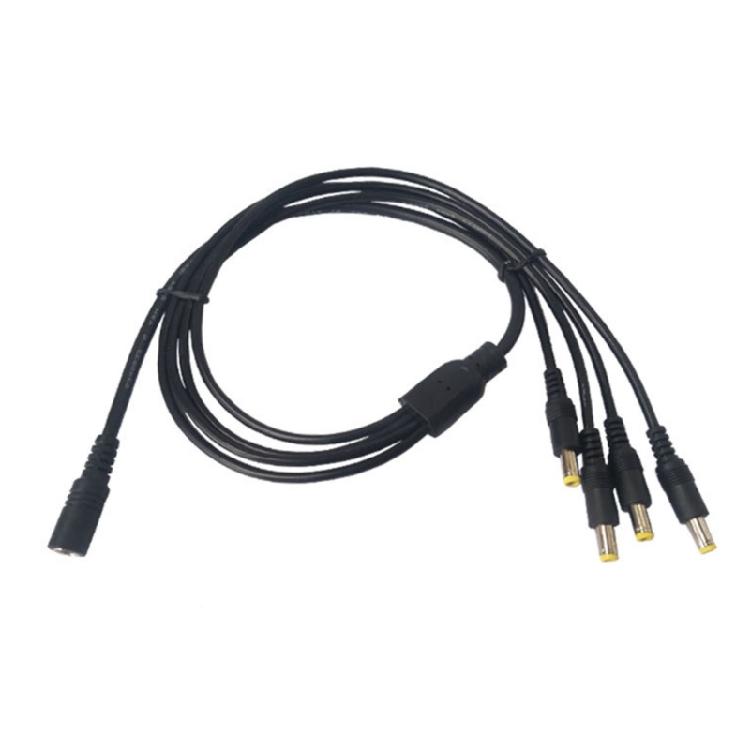 Power Splitter Cable 5.5mmx2.5mm Female Plug to 2/3/4/5/8/10 Male Splitter
