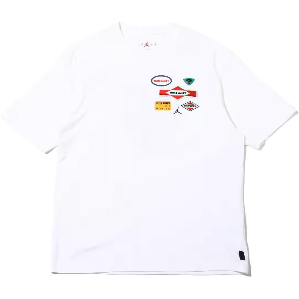 Jordan Mj Westbrook Printed Crew Neck Short Sleeve T-Shirt Unisex Tops DX0608-100