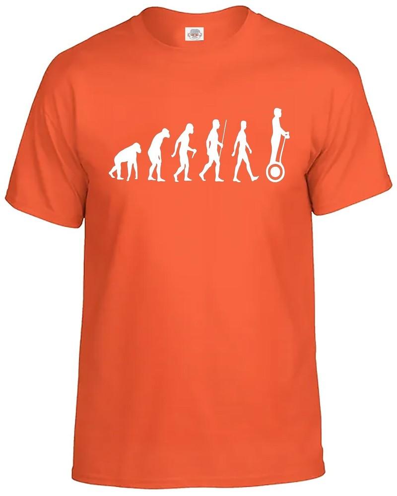Evolution of personal transporter tshirt mens funny electric scooter tee top 2XL