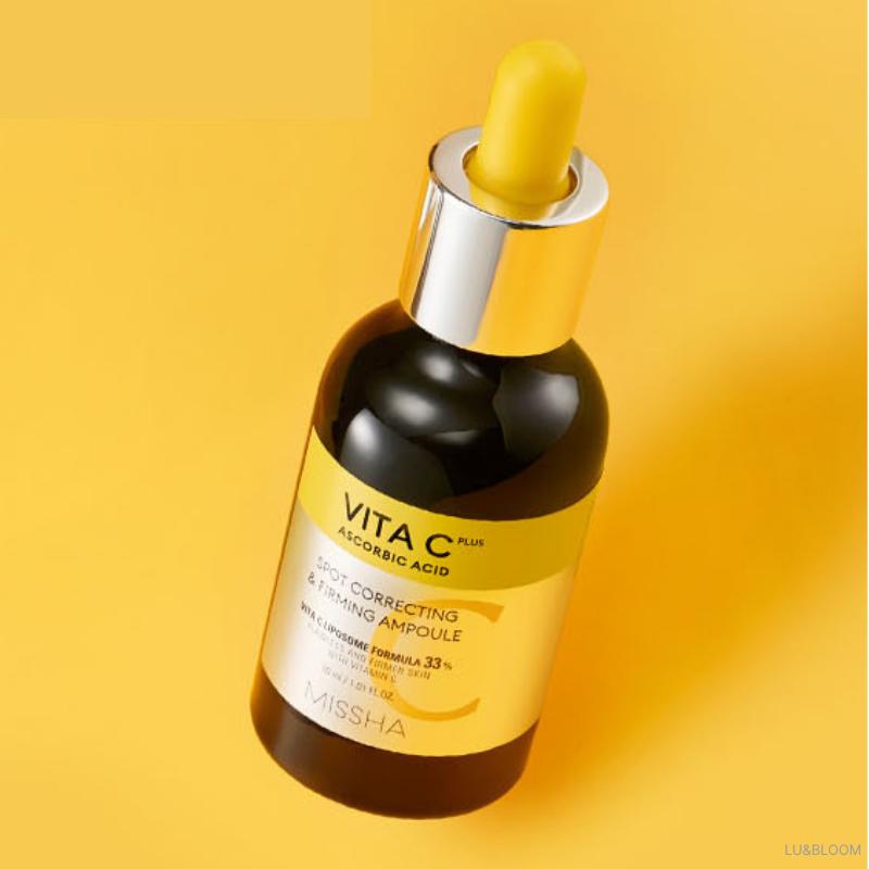 MISSHA Vita C Plus Spot Correcting & Firming Ampoule 40ml (+Free Gift)