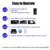 2026 Tragbarer Bluetooth 5.1 ELM327 V2.1/V1.5 OBD2 Scanner Auto Diagnosewerkzeug Code-Leser-Werkzeug für Android/iOS/Windows