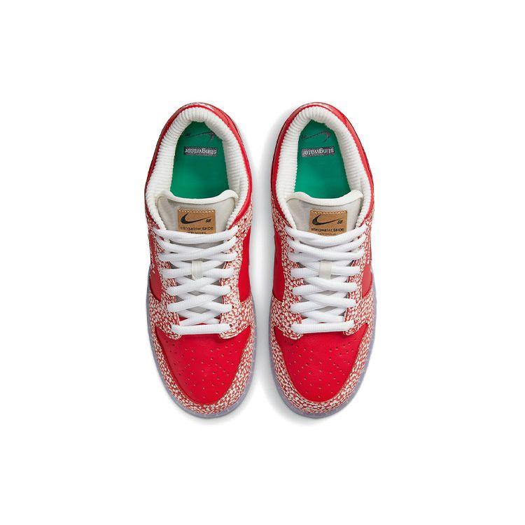 Nike Stingwater x Dunk Low SB Magic Mushroom Unisex Sneakers Red University-Red White DH7650-600