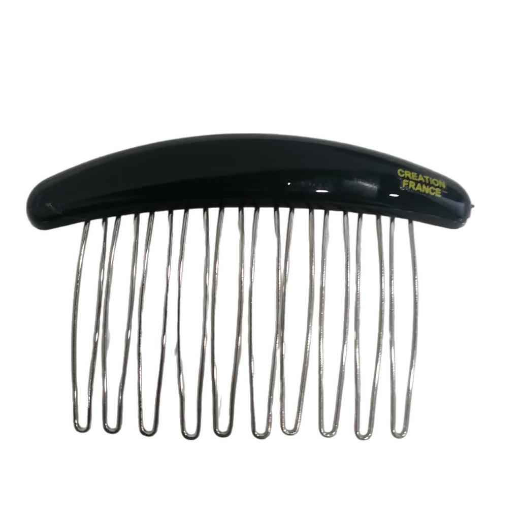 Hair Comb and Hairpin Combination for Simple Side Parting Hair Clips for Hair Without Any Trace At The Back of The Head and For Messy Hair At The Top.