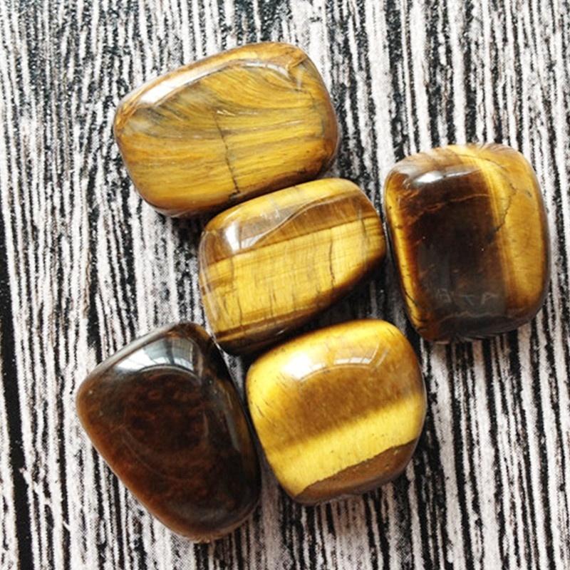 5 Stück Großpackung gemischte natürliche verschiedene Trommelsteine ​​Kristallheilung Reiki 10-25mm MIX FARBE