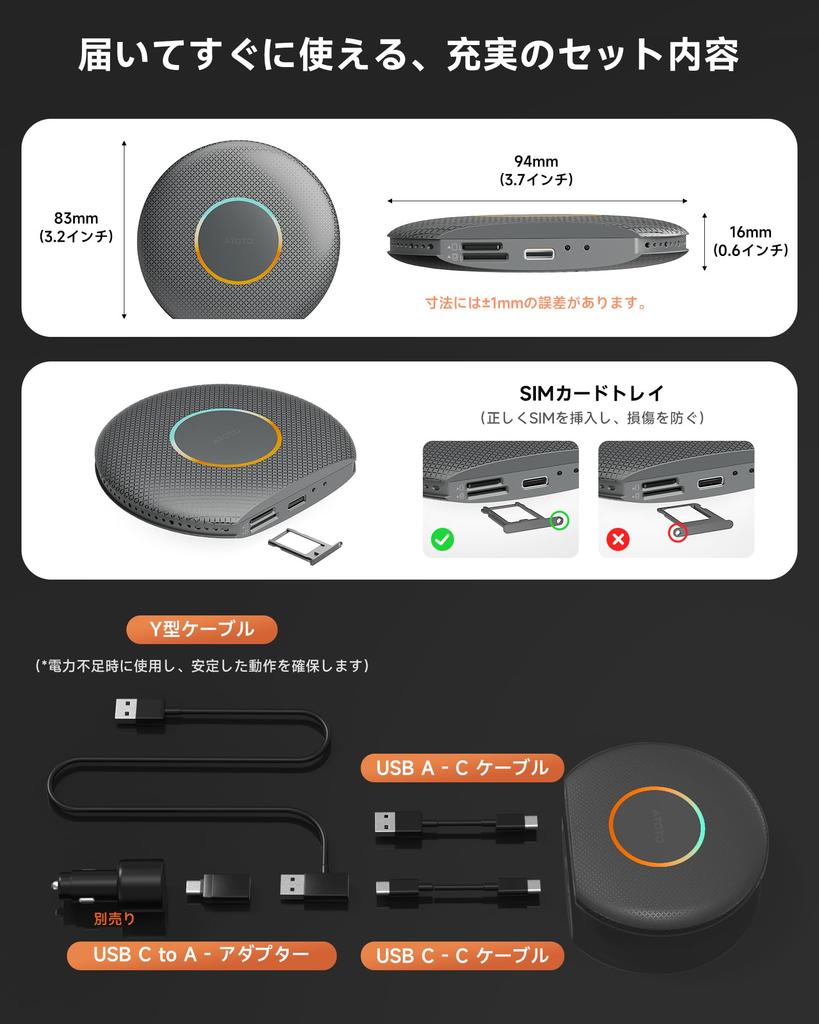 CB6 Ai Box CarPlay Wireless Ai 2025 Upgraded Wireless Plug and Car TV Watch Netflix in the Watch YouTube on Car Android 4G LTE SIM Approval Box,