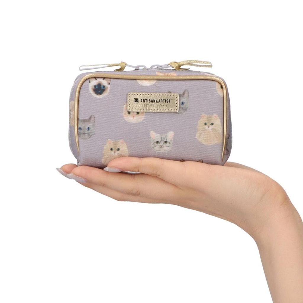 [ARTISAN&ARTIST*] Whisker Whisper Minimalist Multi-Use Pouch 5WP-WI636