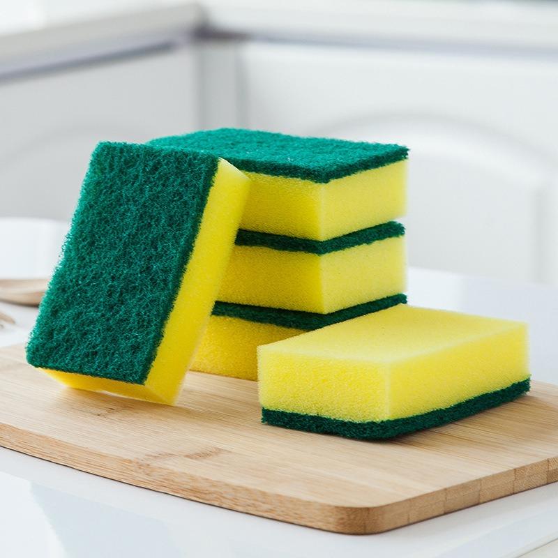 Decontamination Wash Dishes Wash POTS Kitchen Supplies Square Cleaning Sponge Wipe Single Sheet