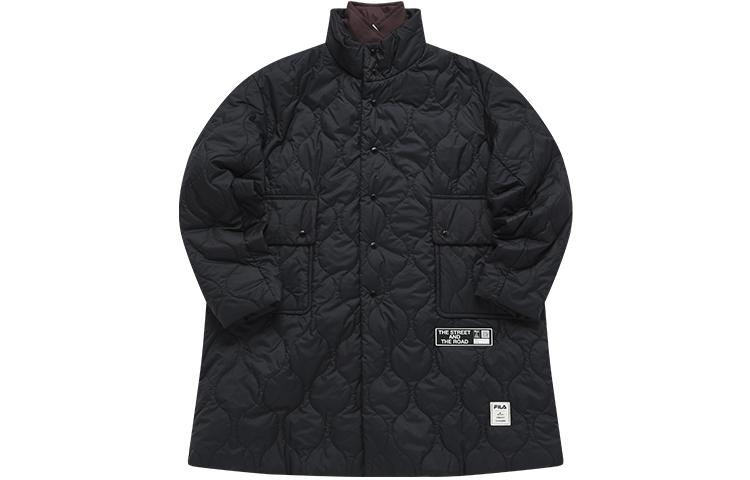 Men's Jacket FILA x Mihara Yasuhiro MIHARA YASUHIRO Mock Two Piece Puffer Jacket Men's Jet Black