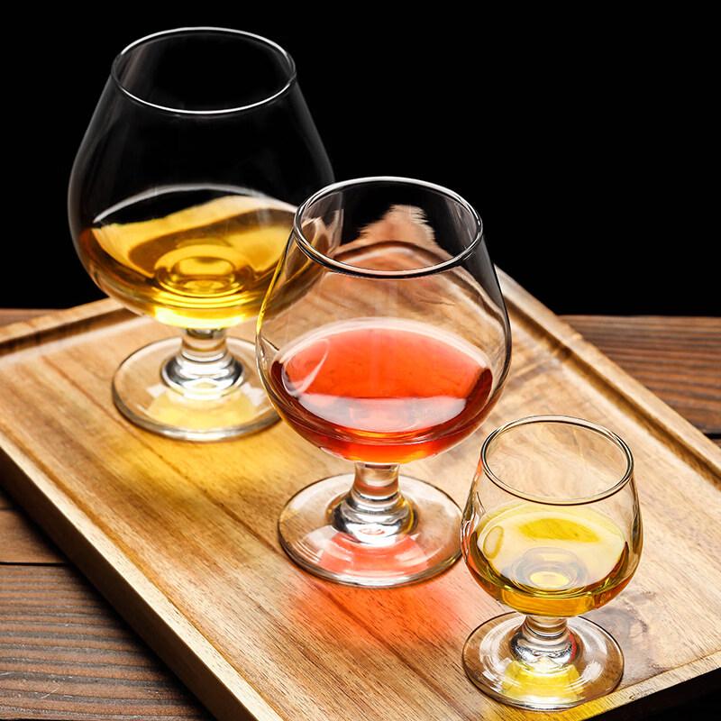 ZISIZ Handmade Glass Whiskey Tumbler Set