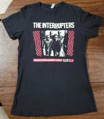 Vintage 2019 The Interrupters Fight The Good Fight 2019 Tour T-shirt, Size S-4XL
