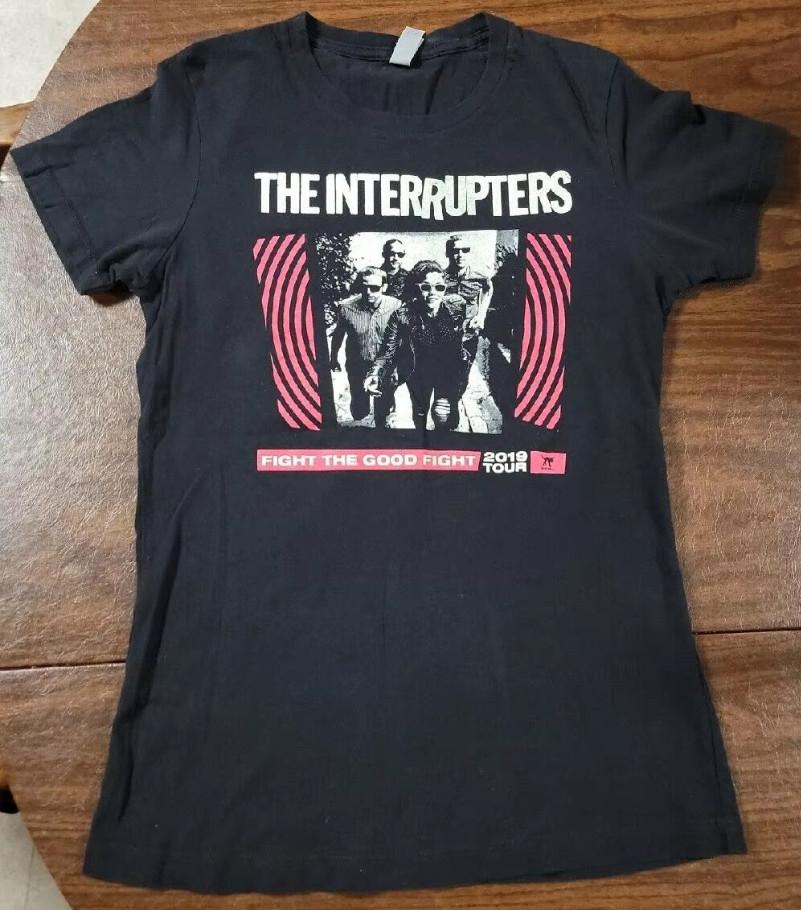 Vintage 2019 The Interrupters fight The Good Fight 2019 Tour T-shirt, size S-4XL