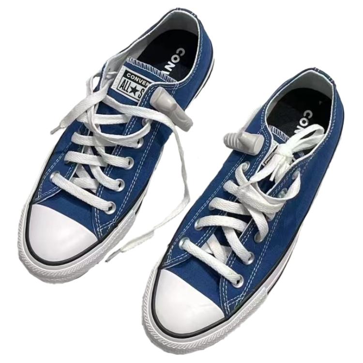 Converse ALLSTAR Comfortable Versatile Low-Top Canvas Shoes Unisex Blue