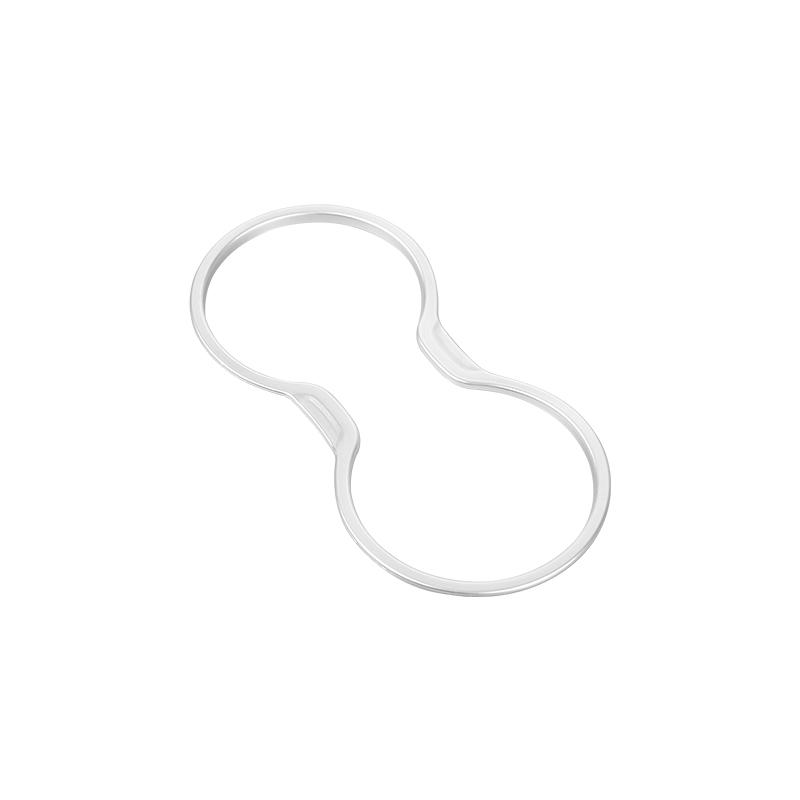 

ABS передний держатель для стакана декоративное кольцо декоративная наклейка крышка подходит для Jeep Compass 2017-2020 аксессуары для интерьера серебряный