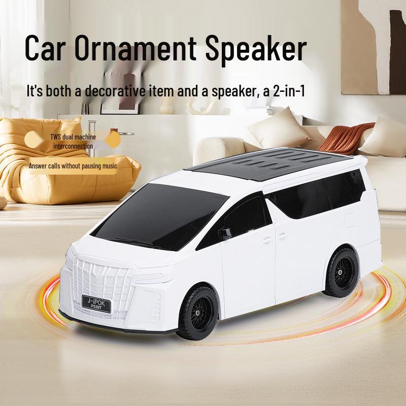 

Alpha P339 Wireless Bluetooth Car Speaker with Subwoofer and Portable Card Slot