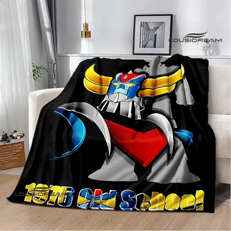 UFO ROBO GRENDIZER GOLDORAK printing blanket thin blanket anime blanket Picnic blanket birthday gift