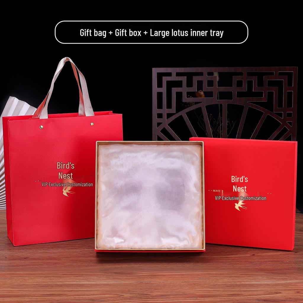 Freshly Stewed Bird's Nest Gift Box - Ready-to-Eat, 3/5/6 Bottles (75ml/100ml) - Premium Business Gift Packaging