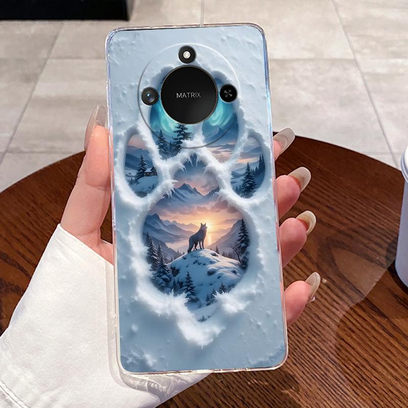 For Honor X9C Smart 5G Casing Clear Luxury Cute Love Rabbit Funny Cool TPU Soft Silicone Phone Case HonorX9C Smart 5G Back Cover